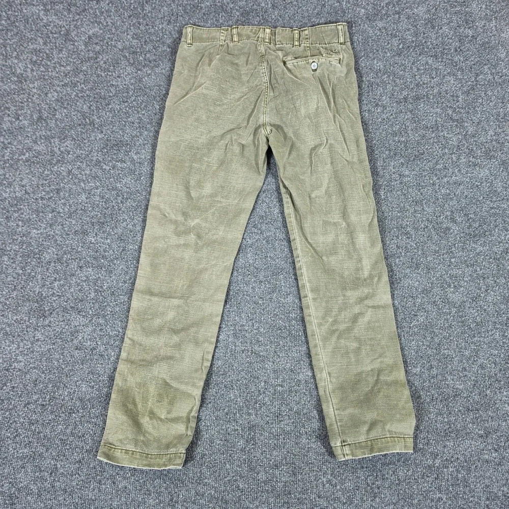 Polo Ralph Lauren Quin Boyfriend Chino Pants Olive Green Womens Tag 4 Act 29x28
